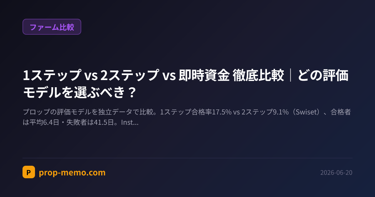 1ステップ vs 2ステップ vs 即時資金 徹底比較|どの評価モデルを選ぶべき?